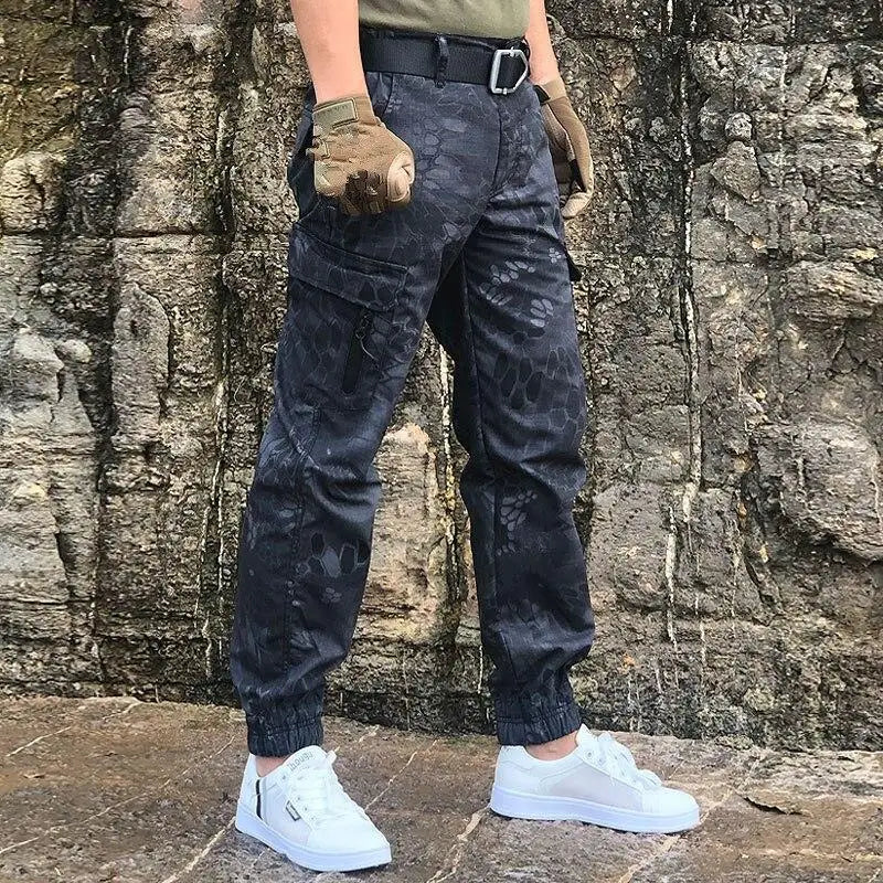 Pantalon treillis militaire homme