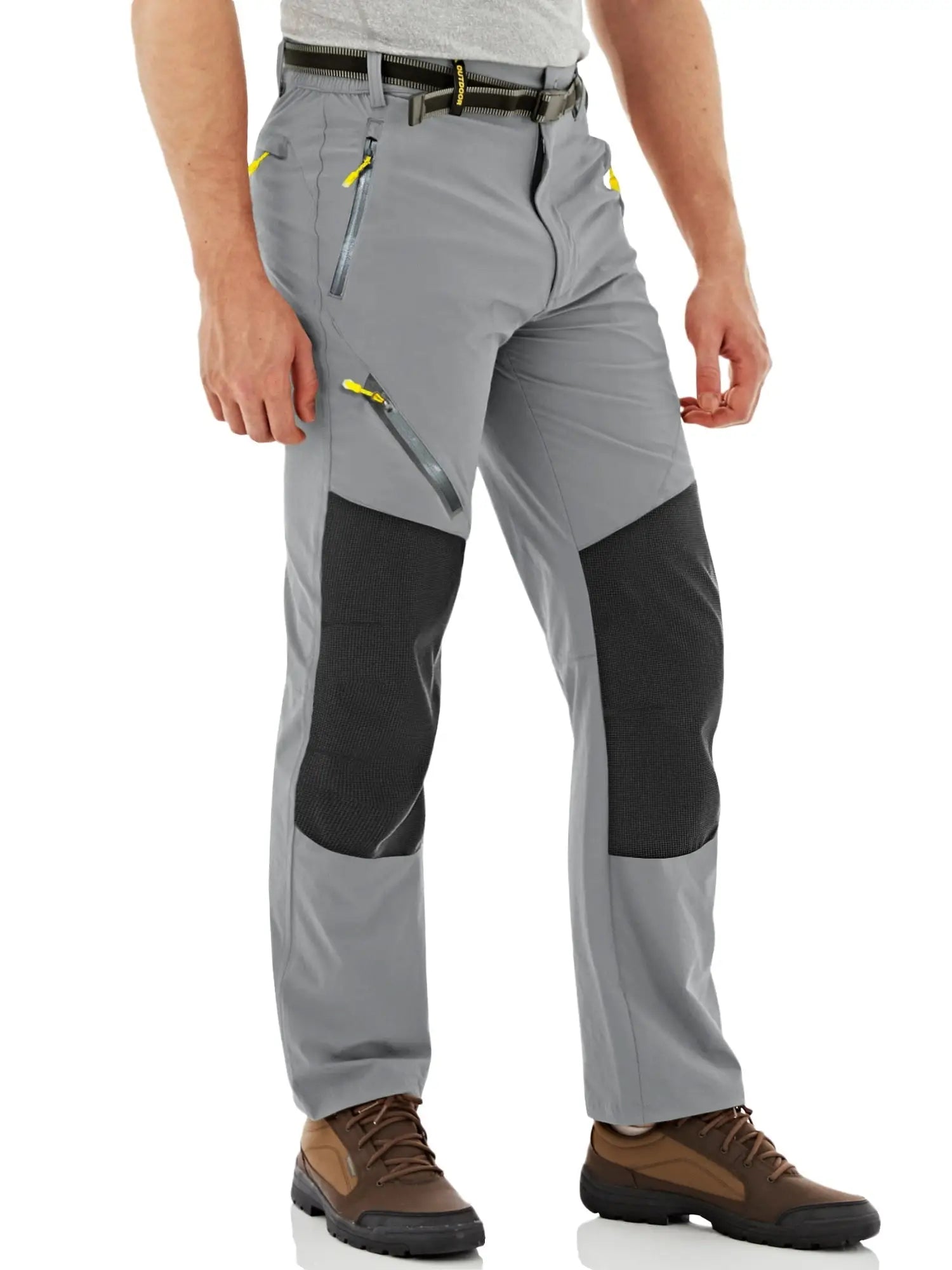 Pantalon treillis noir homme discount decathlon