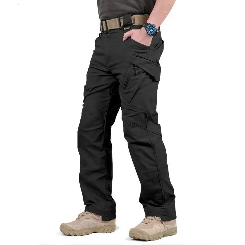 Pantalon treillis noir