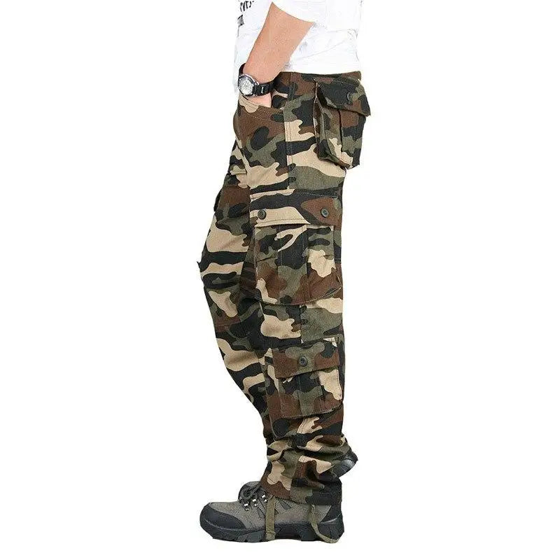 YAOBAOLE Pantalon Tactique Homme X7 Cargo Militaire - Treillis Randonnée Chasse Avec Multi-Poches