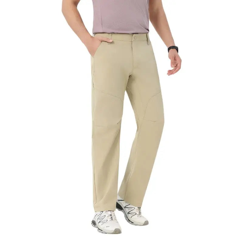 Pantalon trekking beige