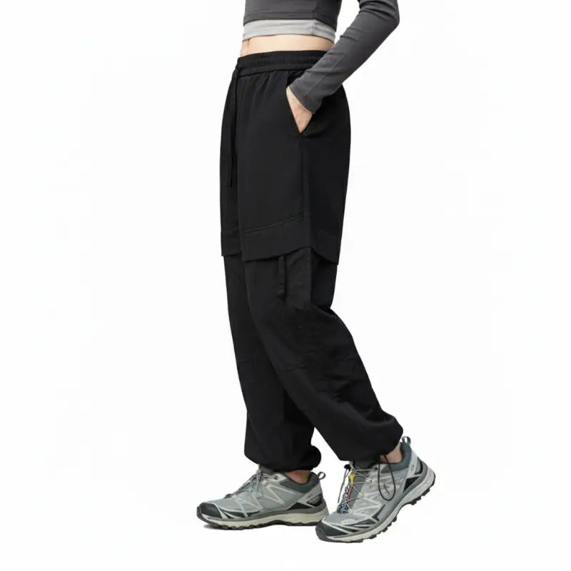 Pantalon trekking femme large