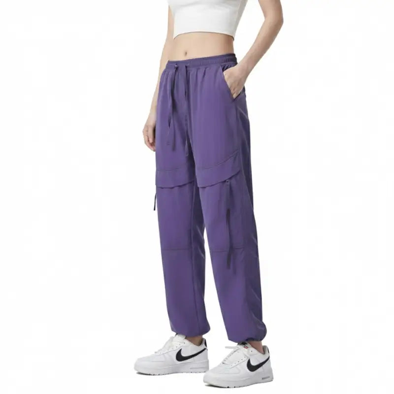 Pantalon trekking femme large