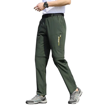 Pantalon trekking vert