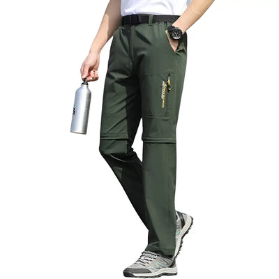 Pantalon trekking vert