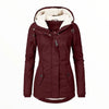 Parka femme militaire avec fourrure