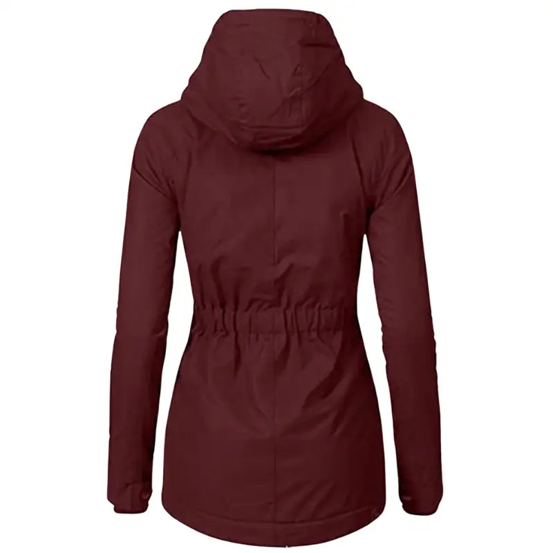 Parka femme militaire avec fourrure