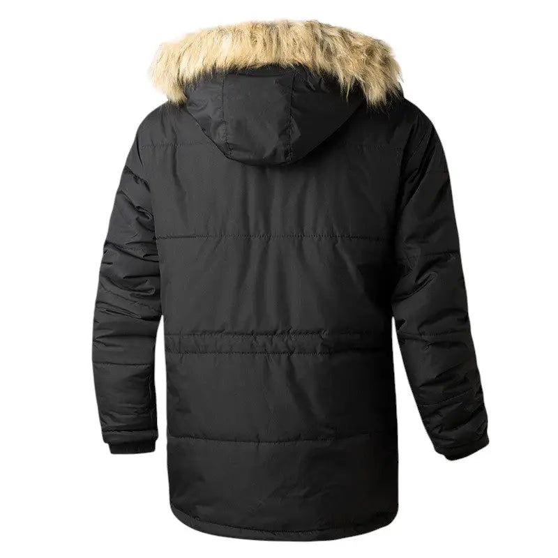 Parka fourrure grand froid