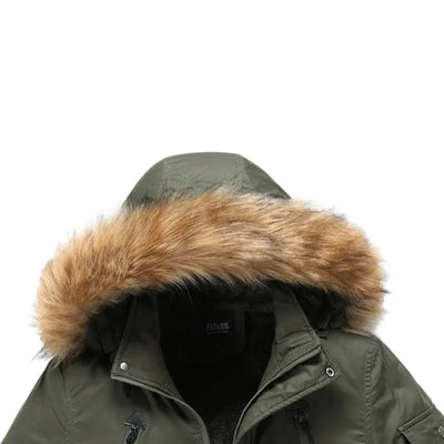 Parka homme militaire