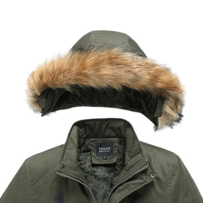 Parka homme militaire