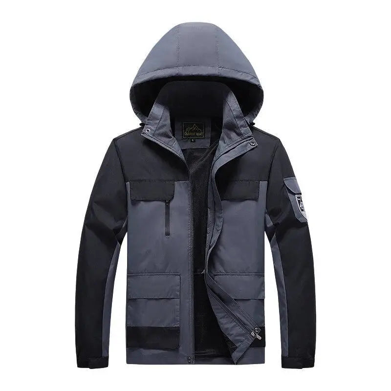 Parka homme vert militaire
