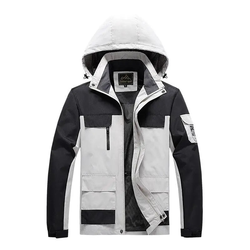 Parka homme vert militaire