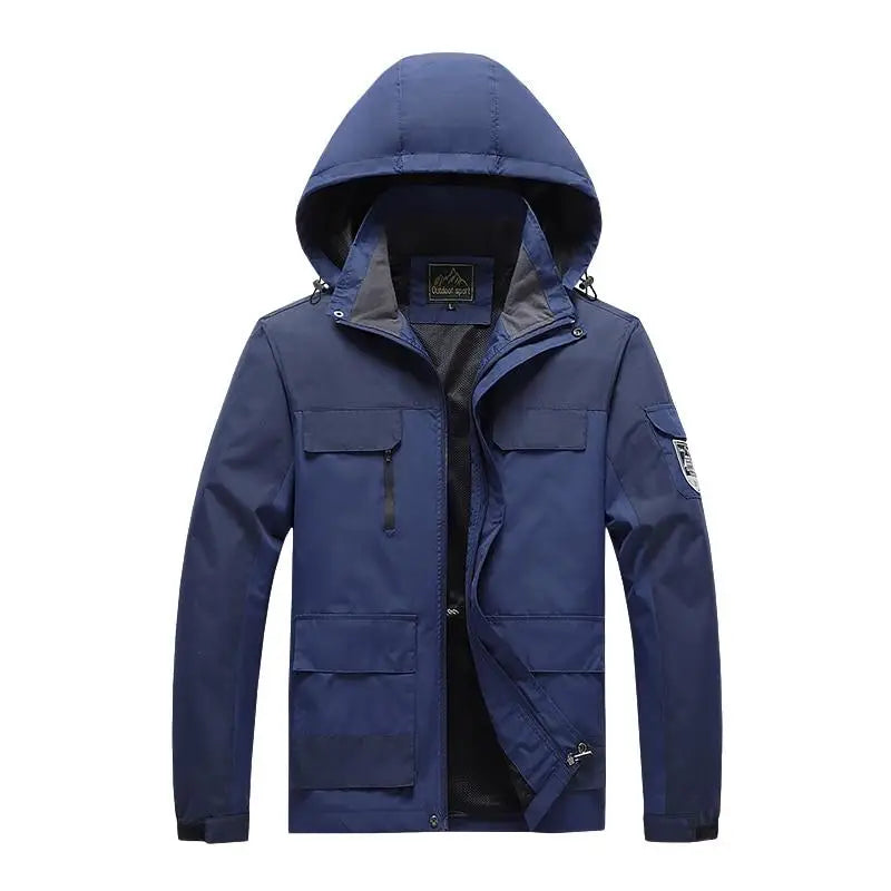 Parka homme vert militaire