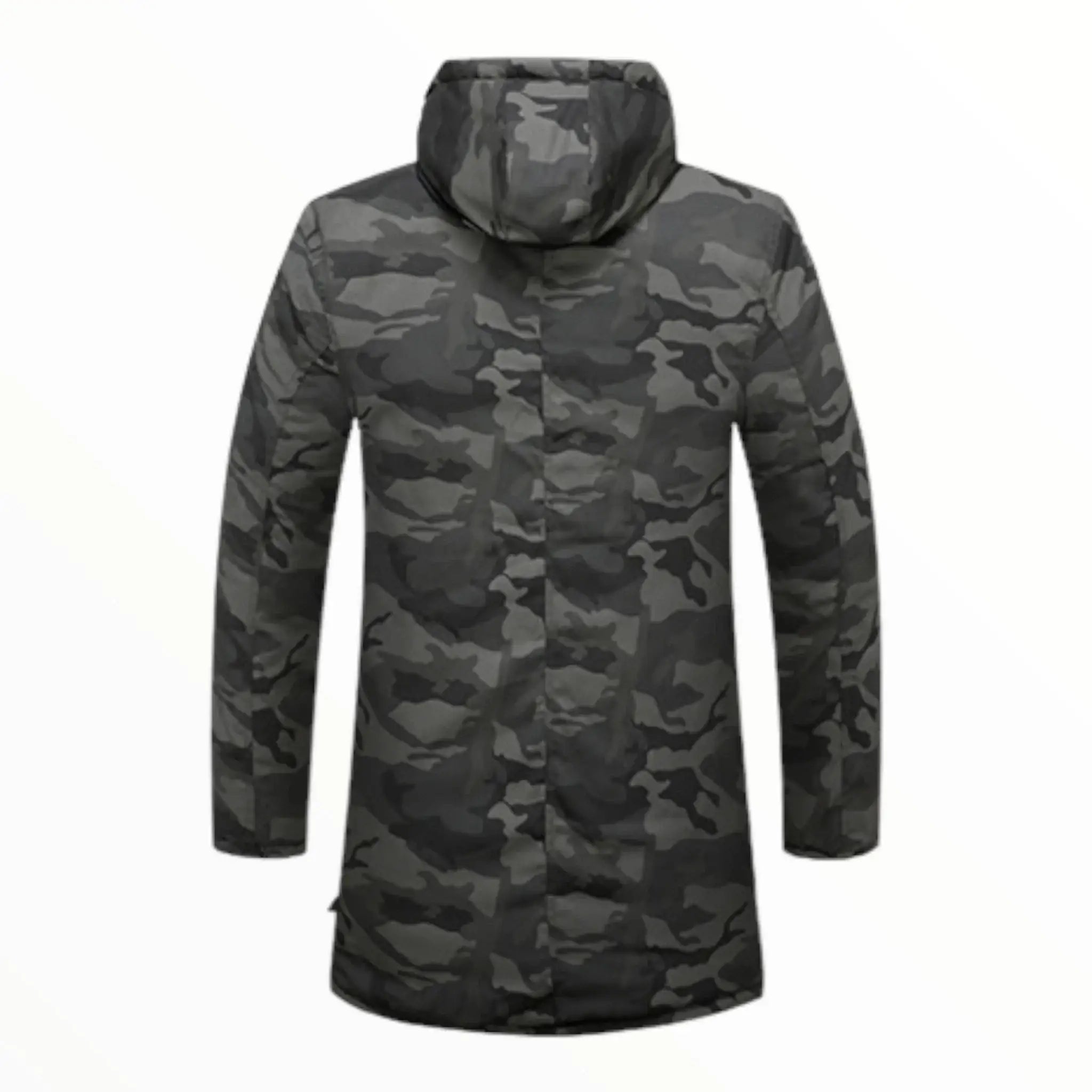 Parka militaire camouflage homme
