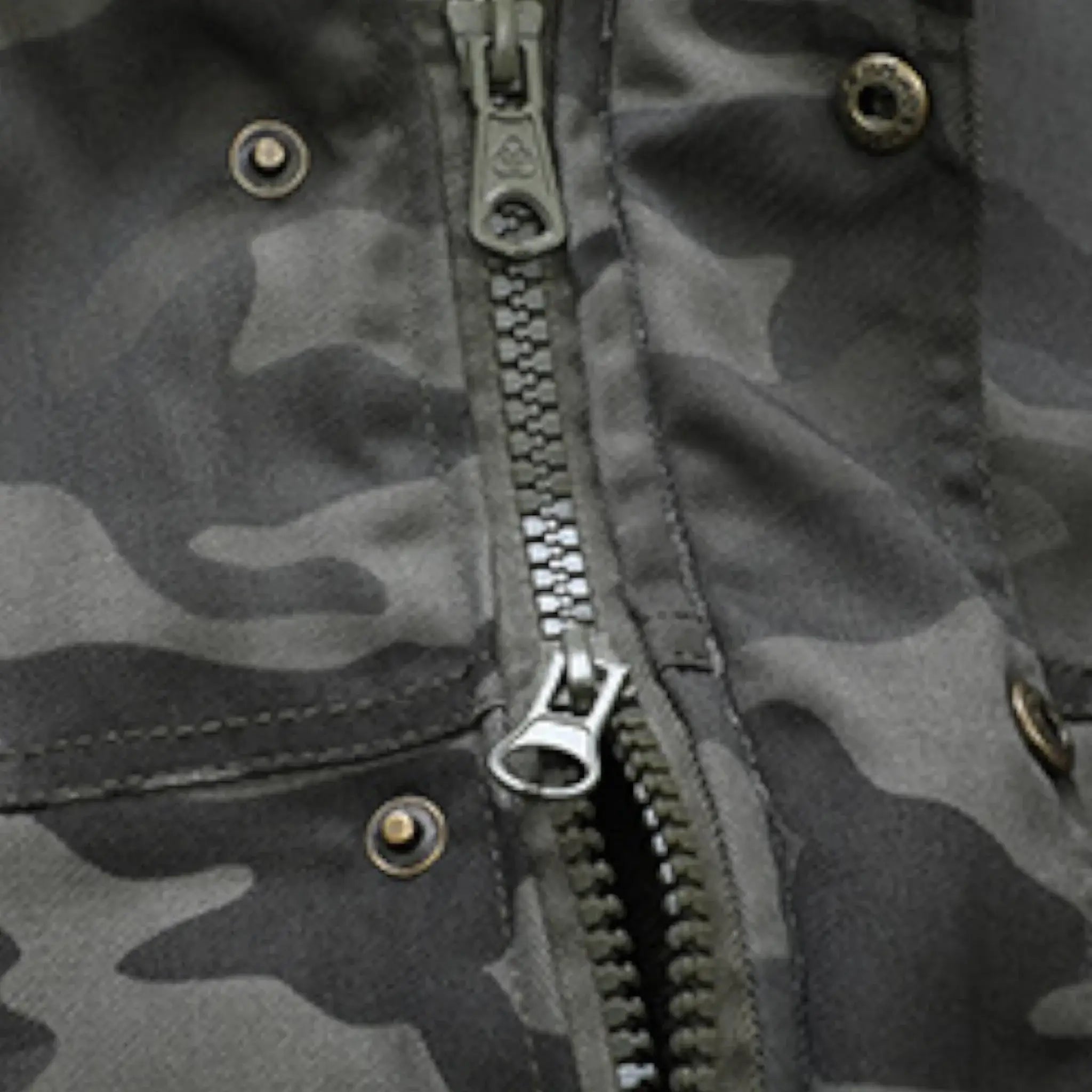 Parka militaire camouflage homme