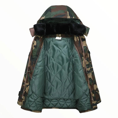 Parka militaire capuche