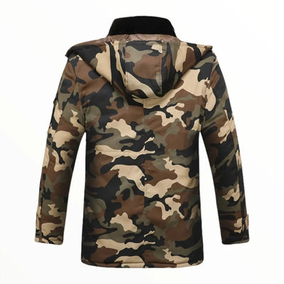 Parka militaire capuche