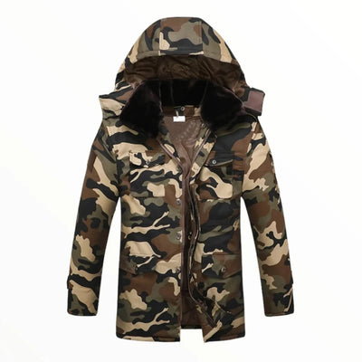 Parka militaire capuche