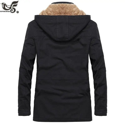 PARKA MILITAIRE - CAPUCHE EN FOURRURE