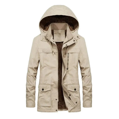 PARKA MILITAIRE - CAPUCHE EN FOURRURE