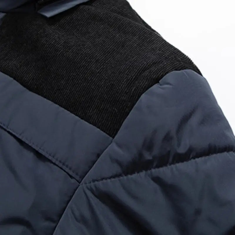 Parka militaire homme bleu