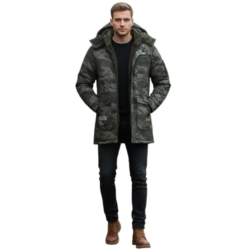 Parka militaire homme hiver