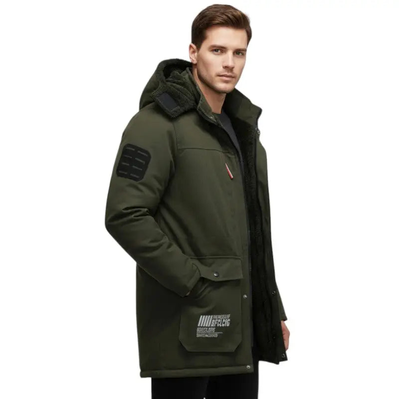 Parka militaire homme hiver
