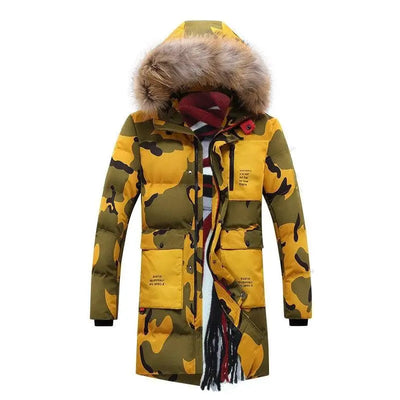 Parka militaire longue