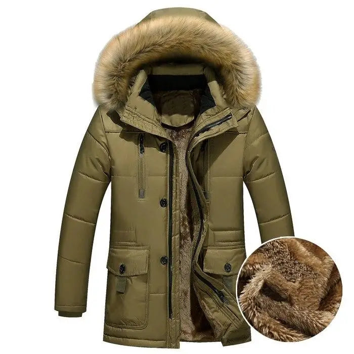 PARKA MILITAIRE - MI-LONGUE