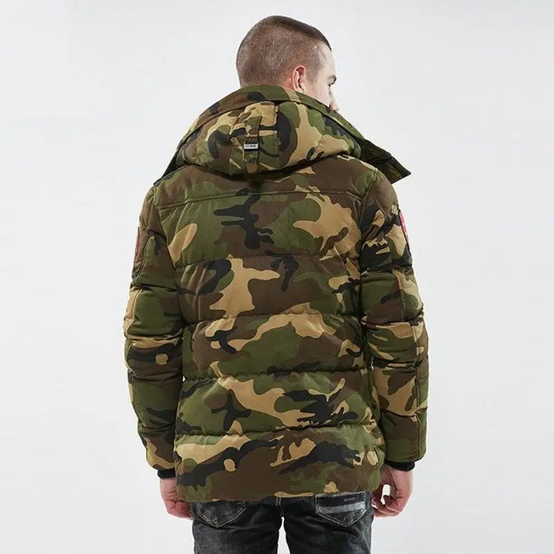 PARKA MILITAIRE - MODÈLE POUR HOMME