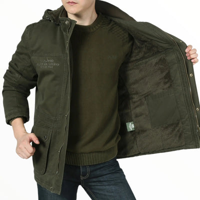 PARKA MILITAIRE - MULTI-POCHE