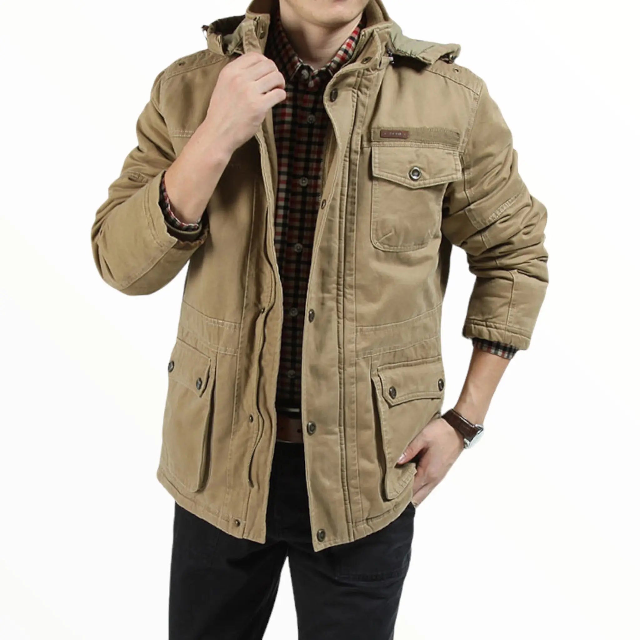 PARKA MILITAIRE - MULTI-POCHE