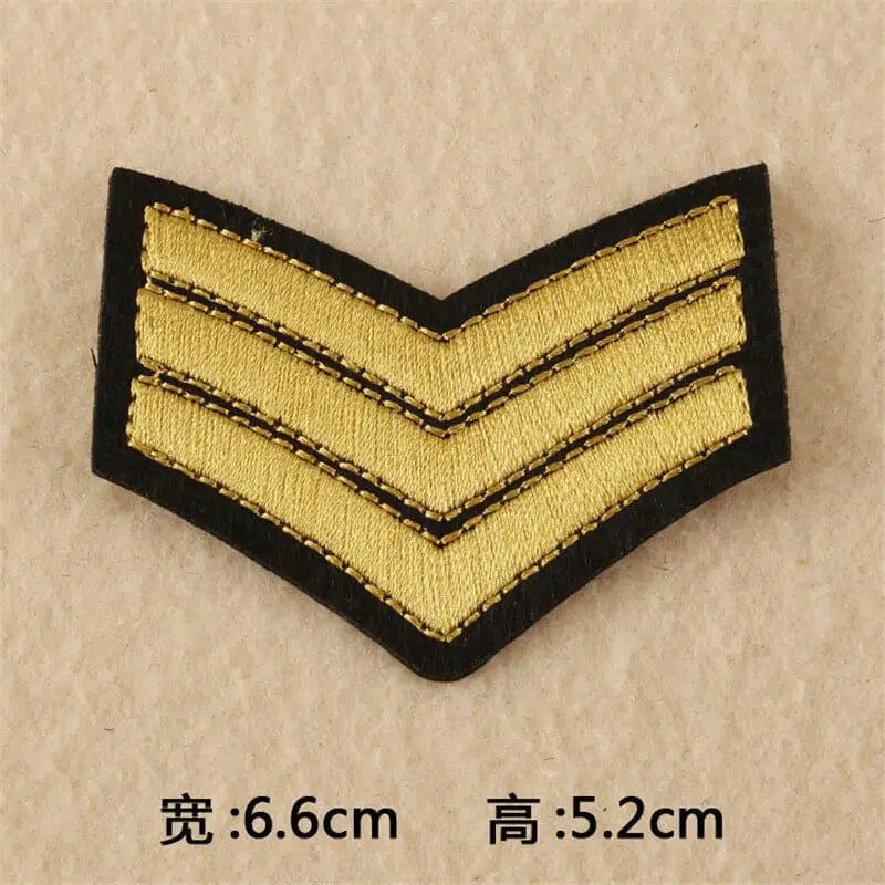 PATCH GRADE MILITAIRE