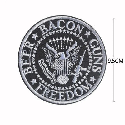 PATCH MILITAIRE AVEC DOS AUTO-AGRIPPANT