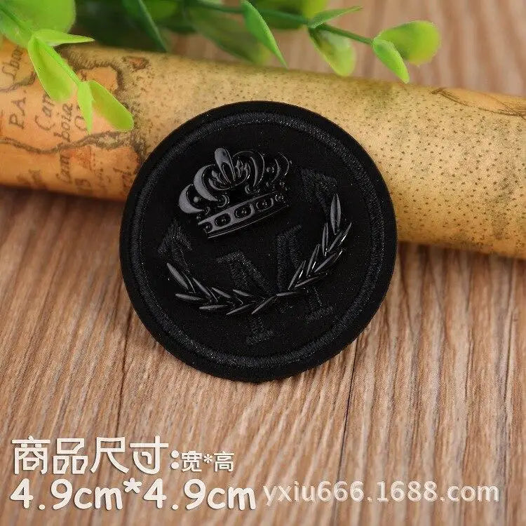 PATCH MILITAIRE AVEC MOTIF D’ALLIAGE