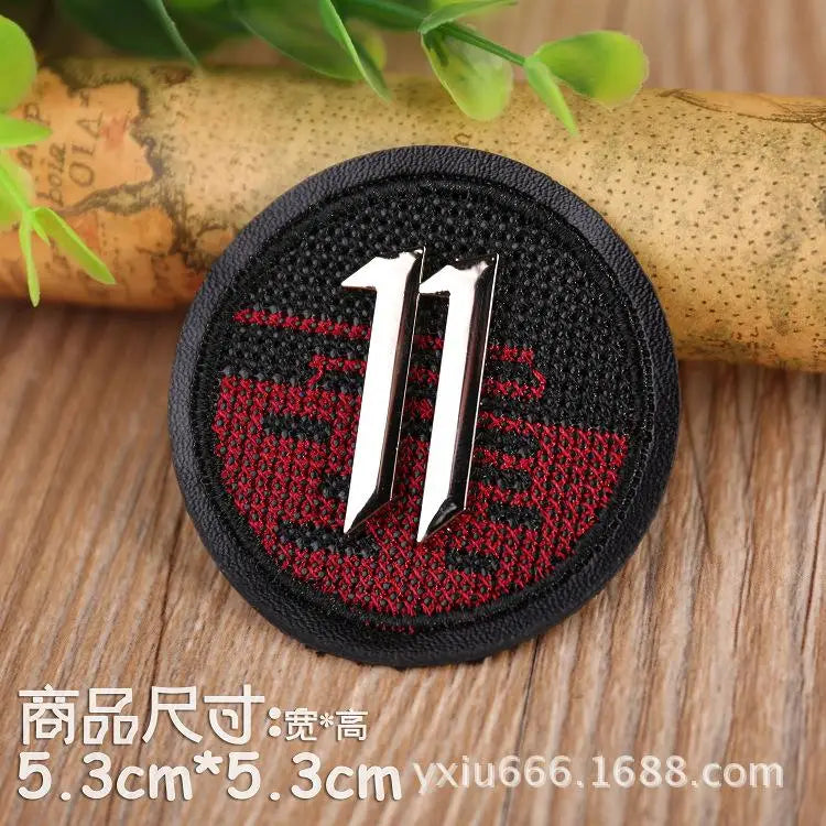 PATCH MILITAIRE AVEC MOTIF D’ALLIAGE