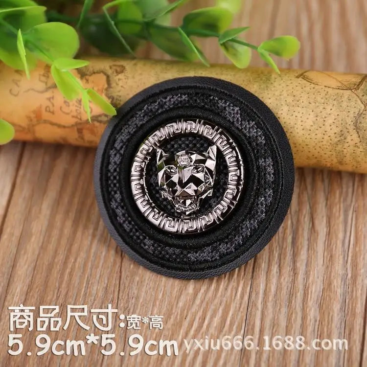 PATCH MILITAIRE AVEC MOTIF D’ALLIAGE