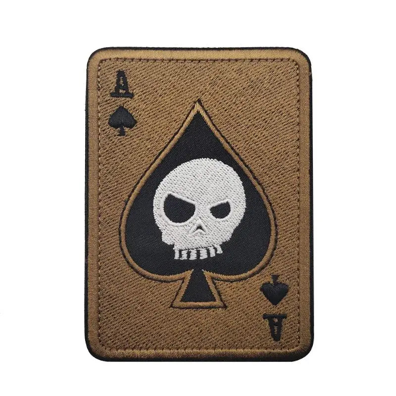 PATCH MILITAIRE - CARTE DE LA MORT