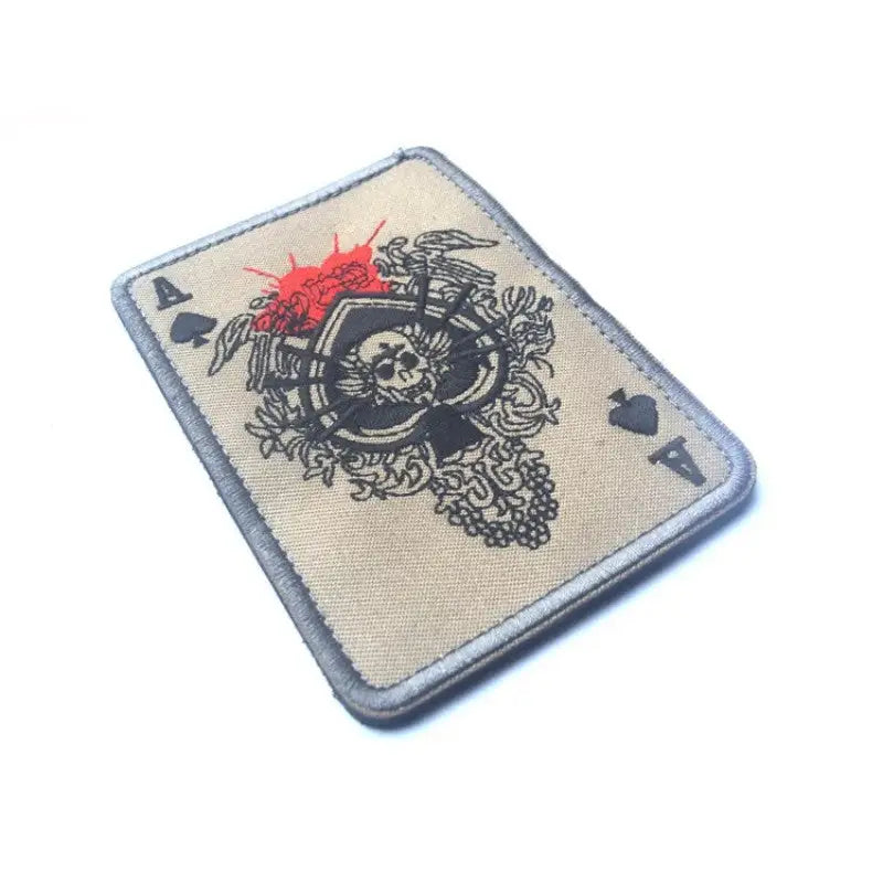 PATCH MILITAIRE - CARTE DE LA MORT