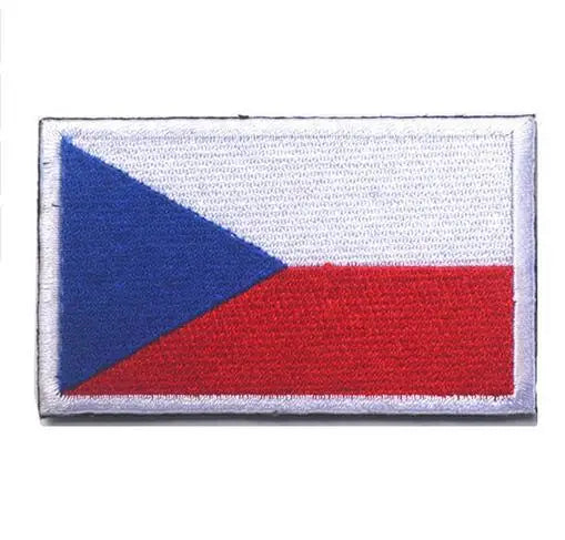 PATCH MILITAIRE - DRAPEAU BRODÉ