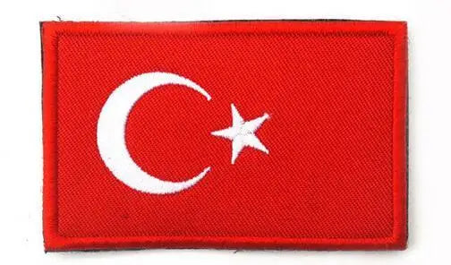 PATCH MILITAIRE - DRAPEAU BRODÉ