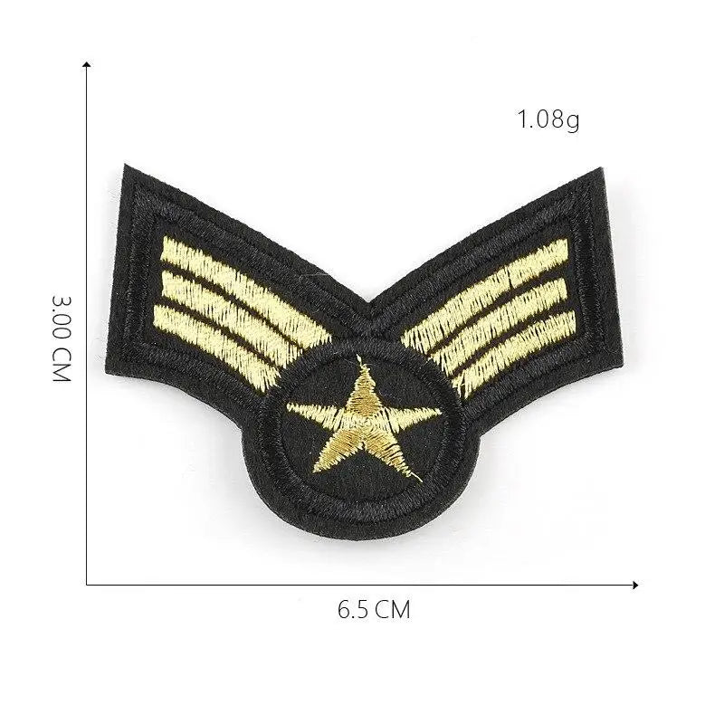 PATCH MILITAIRE - GRADES