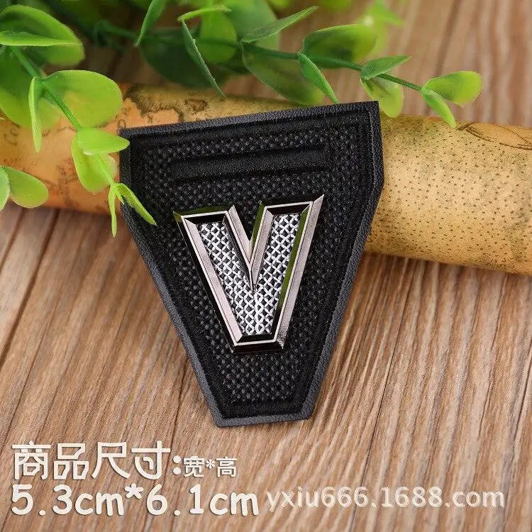 PATCH MILITAIRE AVEC MOTIF D’ALLIAGE