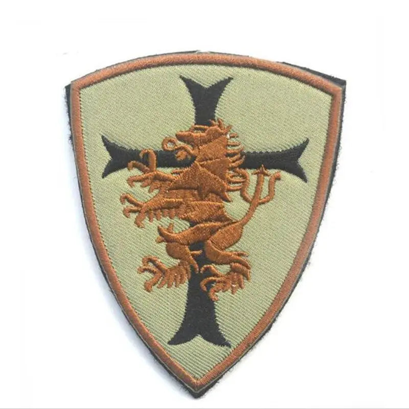 Patch militaire velcro brodé parachutiste