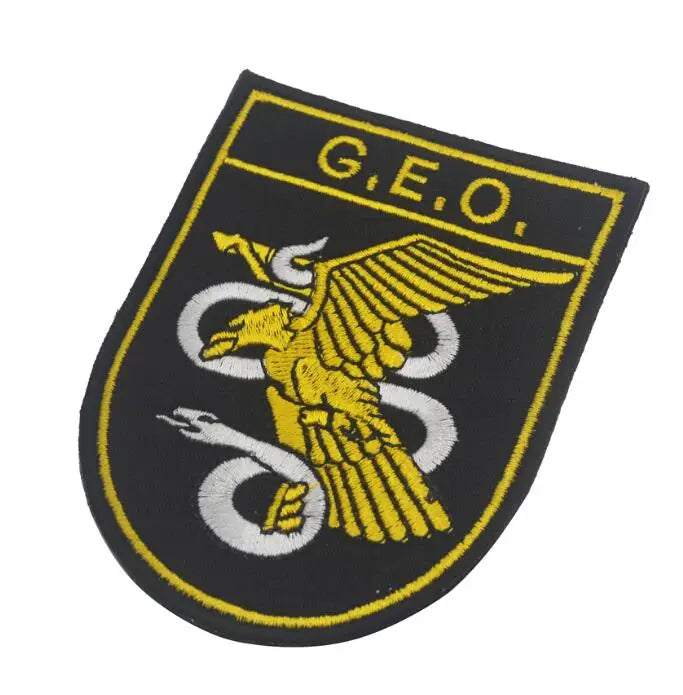 Patch militaire velcro brodé parachutiste