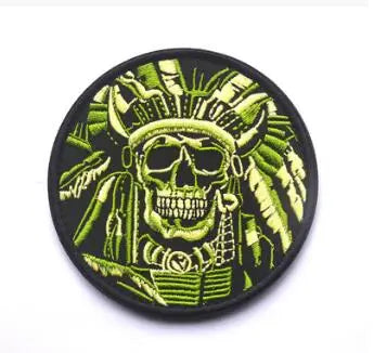 Patch militaire velcro brodé parachutiste