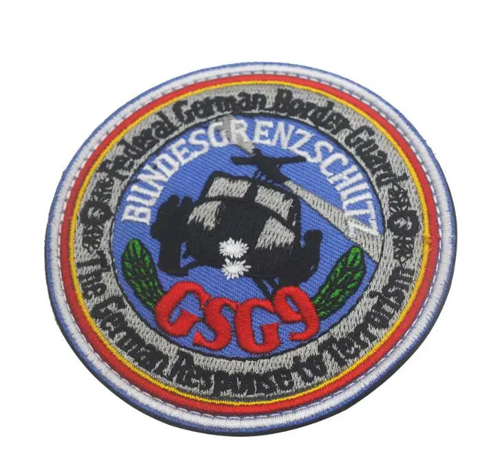 Patch militaire velcro brodé parachutiste