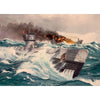 Peinture navire de guerre
