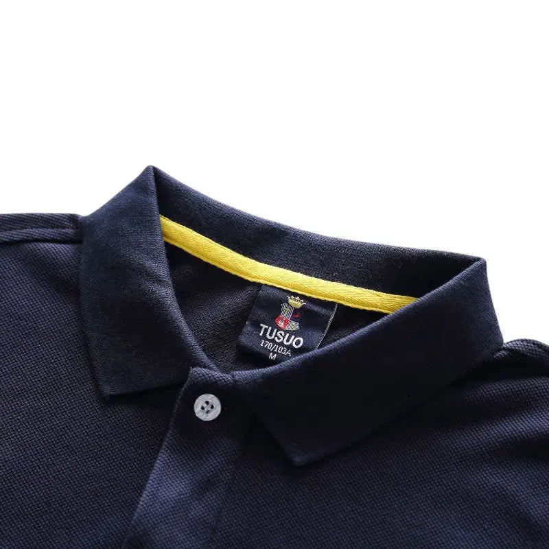 Polo bleu marine police