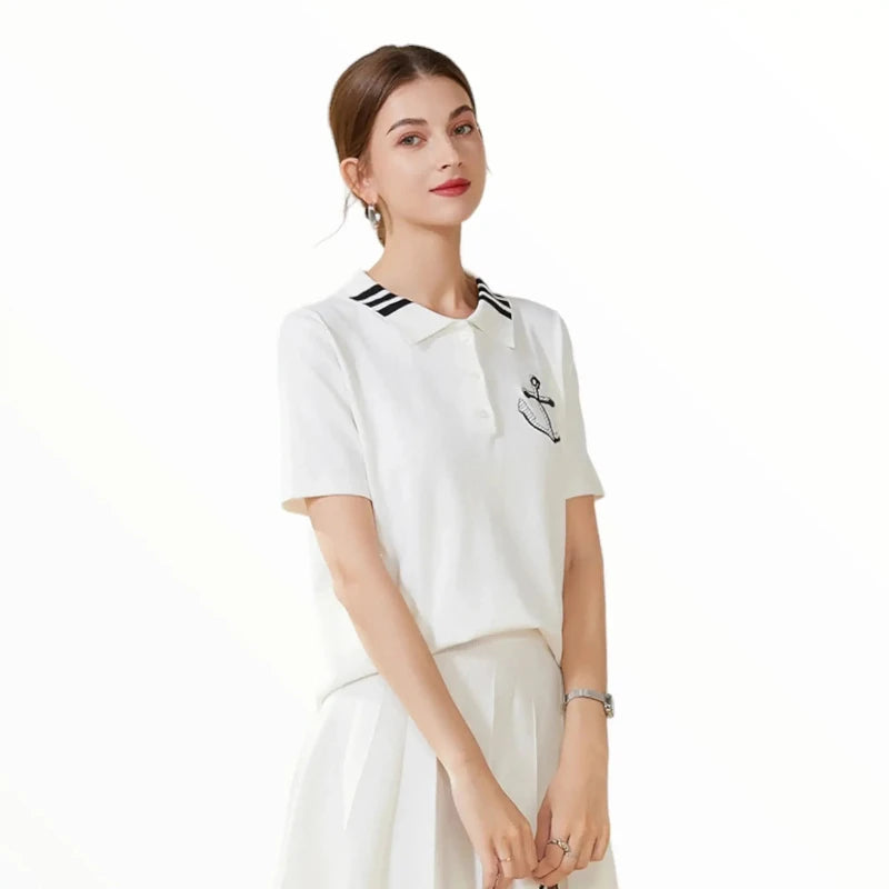Polo marin femme Surplus Militaires